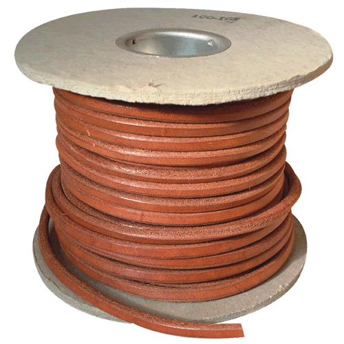 Round Leather Machine Belting